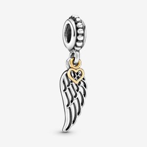 Pandora Love & Guidance Angel Wing Dingla Two-tone | 510EAFUSK