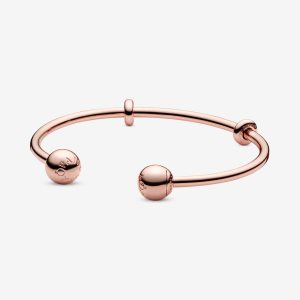 Pandora Moments Open Berlocker Rosa Guld | 178XCGKSE