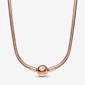 Pandora Moments Snake Berlocker Rosa Guld | 735RTWOHI