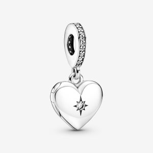 Pandora Openable Locket Dingla Silver | 517HGTOIN