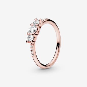 Pandora Sparkling Elegance Hjärta Rosa | 042ODWIHG