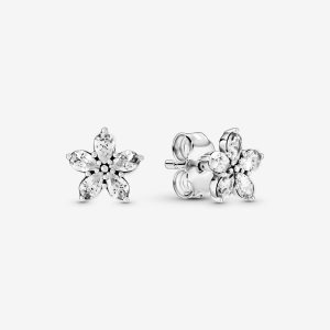 Pandora Sparkling Snowflake Hingst Silver | 934PJEMAH