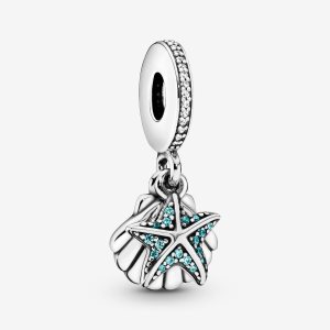 Pandora Starfish Sea Shell Dingla Silver | 560FPWUAE